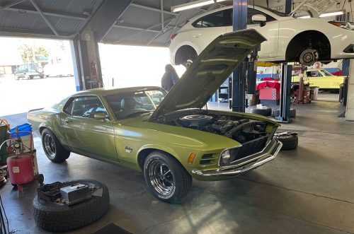 Interior of Falcon Car Care