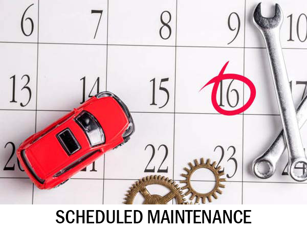 Vehicle Scheduled Maintenance